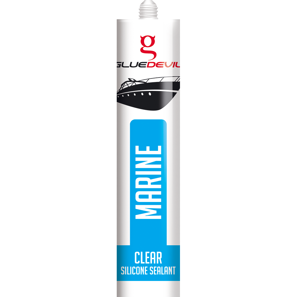 Glue Devile Marine Clear Silicone