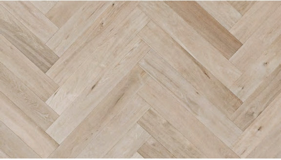 UNFINISHED HERRINGBONE OAK RUSTIC